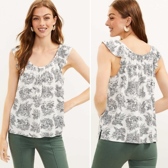 Loft Safari Flutter Strap Cami Small - Picture 1 of 5